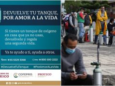 ‘Devuelve tu tanque. Por amor a la vida’: inicia campaña para reciclar tanques de oxígeno