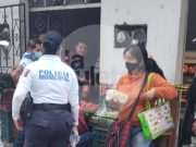 GN en coordinación con Autoridades de Cuetzalan supervisan comercios