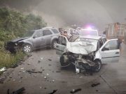 Aparatoso accidente en Arco Sur Teziutlán: reportan varios lesionados