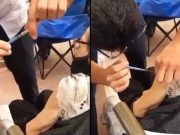 Video: vacunan con jeringa vacía a mujer en Sonora