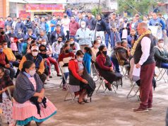 San Sebastián, San Diego y Acateno respaldan a Carlos Peredo