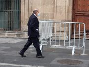 Carlos Slim se reúne nuevamente con López Obrador en Palacio Nacional