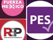 RSP, PES y Fuerza por México pierden registro, según el PREP