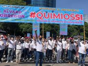 “Quimios sí”: Marchan en CDMX para exigir medicamentos para niños con cáncer