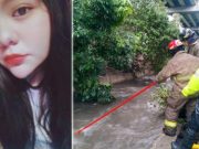 Karen fue arrastrada por la corriente en Tlalnepantla; aún no es localizada