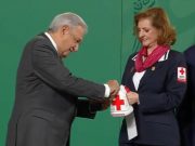 López Obrador da inicio a Colecta Nacional 2021 de la Cruz Roja