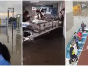 17 pacientes mueren tras inundación del hospital del IMSS en Tula