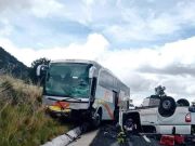 Tras impacto, muere una familia completa en la Amozoc-Perote