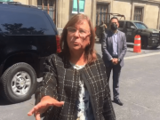 “Ya está todo bien”, dice Rocío Nahle sobre protesta y riña en Dos Bocas