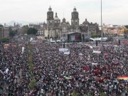 Invita AMLO a congregación masiva en Zócalo por informe; “si se llena mucho, no dejen de llevar su cubreboca”