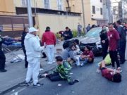 Arrolla automovilista ebrio a 20 peregrinos guadalupanos en calzada de Tlalpan