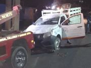 Trabajador del ayuntamiento de Tlatlauquitepec choca unidad oficial; habrá sanciones