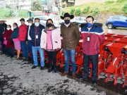 130 productores de Tlatlauquitepec, beneficiados con despulpadoras de café