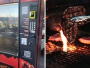 ¡El futuro nos alcanzó! Ya venden cortes de carne en maquinitas