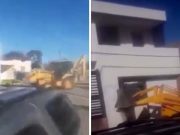 Destruyen criminales casas de rivales en Sonora