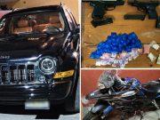 En Chignautla, la FGE detuvo a una pareja con armas y droga