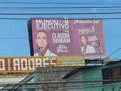 ¿Acto anticipado de campaña? Denuncian espectaculares de Claudia Sheinbaum en Puebla