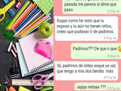 Mujer le pide a conocida que sea “madrina de útiles escolares” de su hija; caso se hace viral