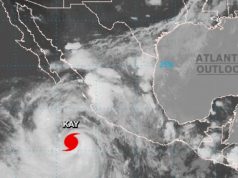 Ante tormenta tropical “Kay”, Puebla registrará lluvias fuertes: SEGOB
