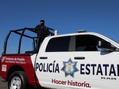 Detienen a tres presuntos extorsionadores del mercado Morelos, en Puebla