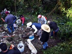Retiran más de 40 toneladas de basura en barrancas de Tlatlauquitepec