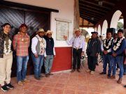 Porfirio Loeza inaugura Casa Ejidal en Ocotlán