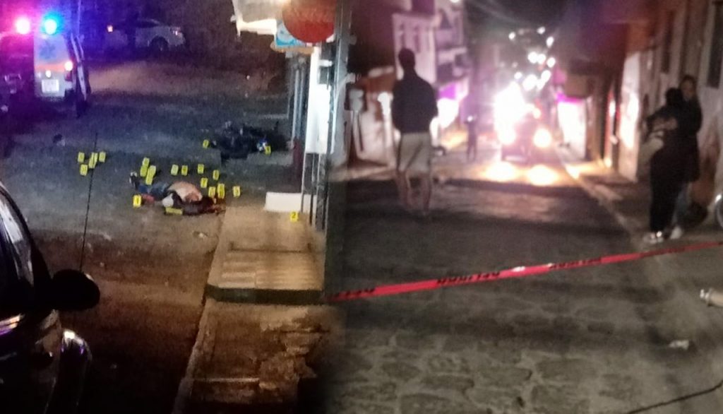 Asesinan a hombre a balazos en Chignautla; hay más de 20 casquillos percutidos