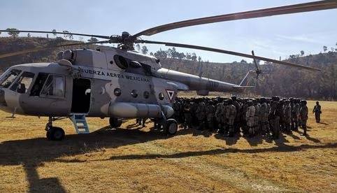 Fallecen 2 militares al desplomarse helicóptero de la Sedena en Edomex