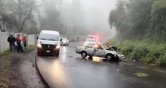 ¡CUIDADO! Incrementan accidentes en la Acuaco-Zacapoaxtla