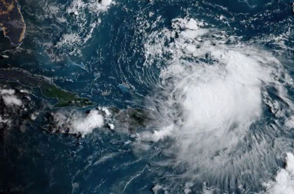 Franklin es el primer huracán de categoría mayor del 2023