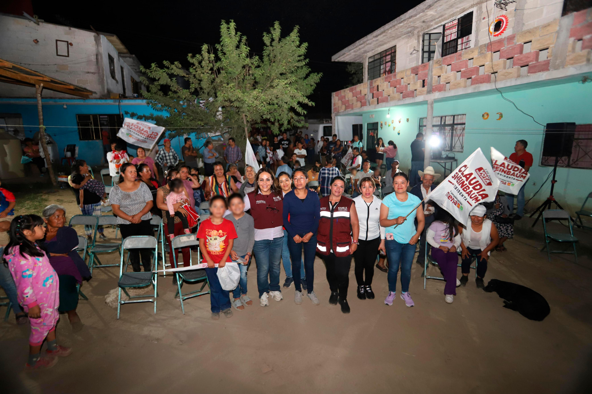 Karla Martínez: “Todo mi respaldo para los habitantes de las cinco juntas auxiliares”