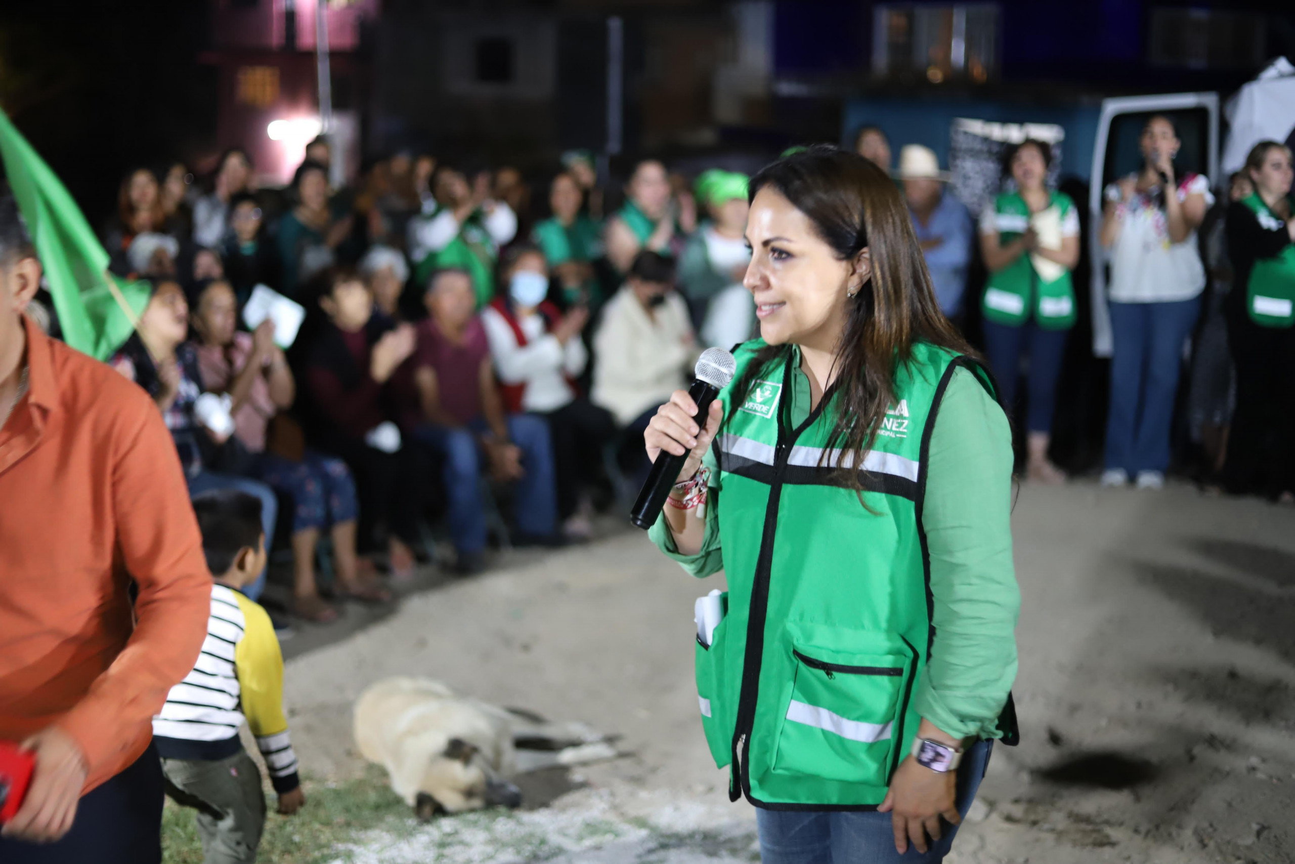 Karla Martínez: “Con el Pueblo Todo sin el Pueblo Nada, Gobierno humano, honesto y de resultados”