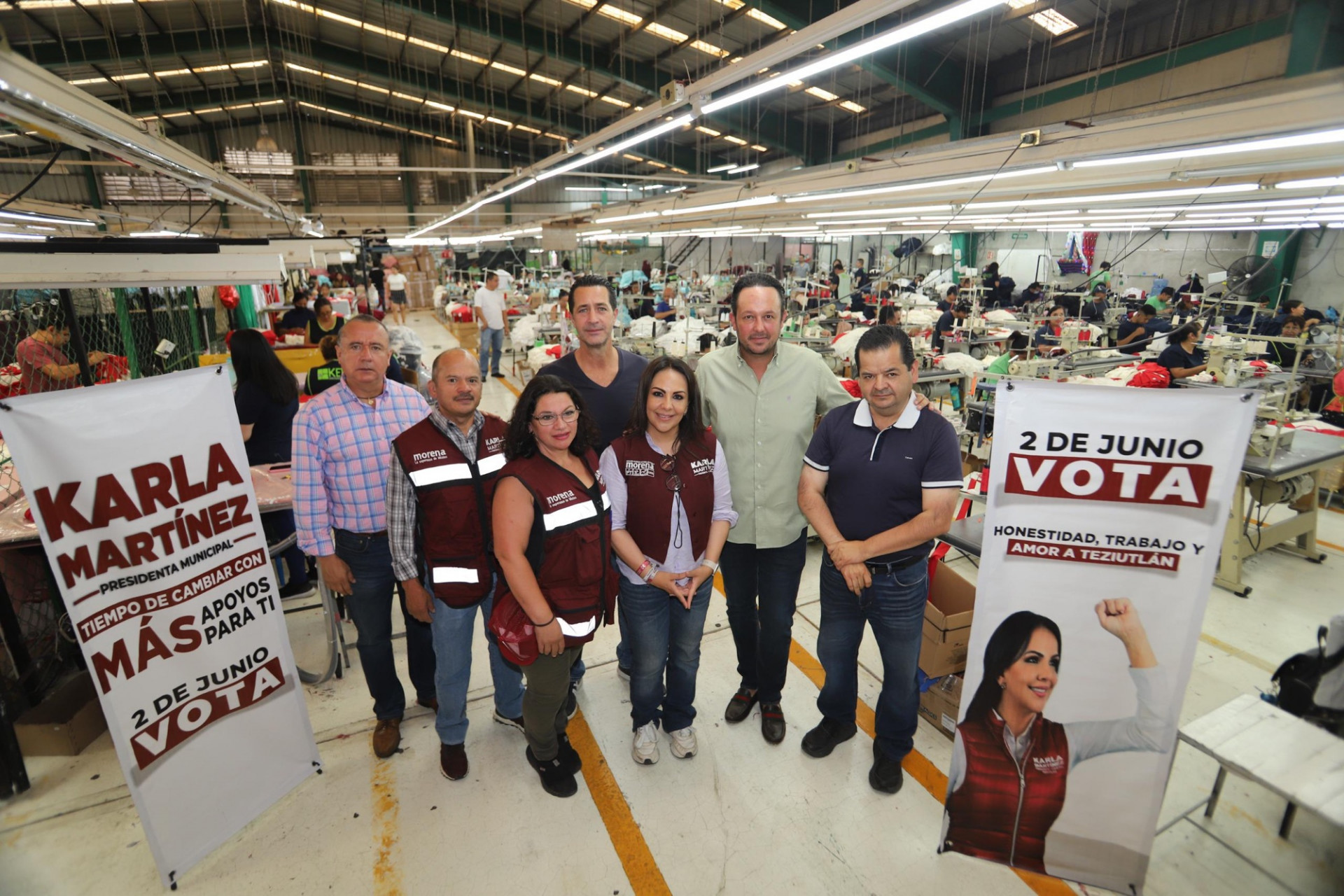Karla Martínez: “Aliada de las y los Trabajadores de la Industria de la Maquila”.