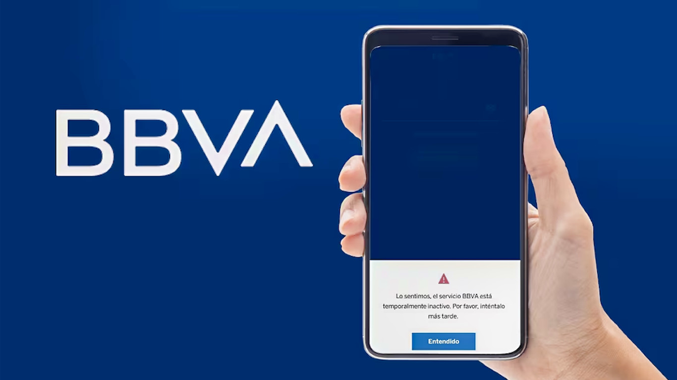 ¡Y en quincena! Reportan fallas en app BBVA hoy viernes