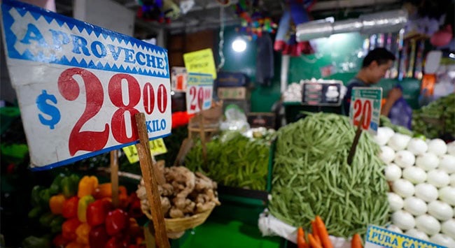 Inflación en México suma 4 meses a la alza; cierra junio en 4.98%