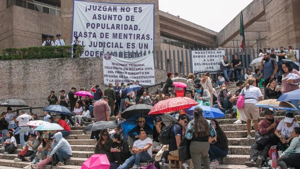 Magistrados y jueces aprueban paro nacional indefinido de labores por reforma al Poder Judicial