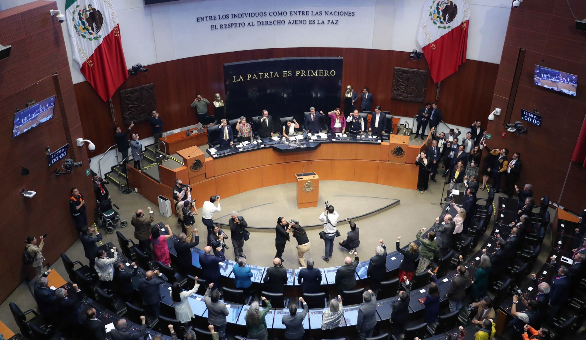 Morena no logra mayoría calificada en el Senado