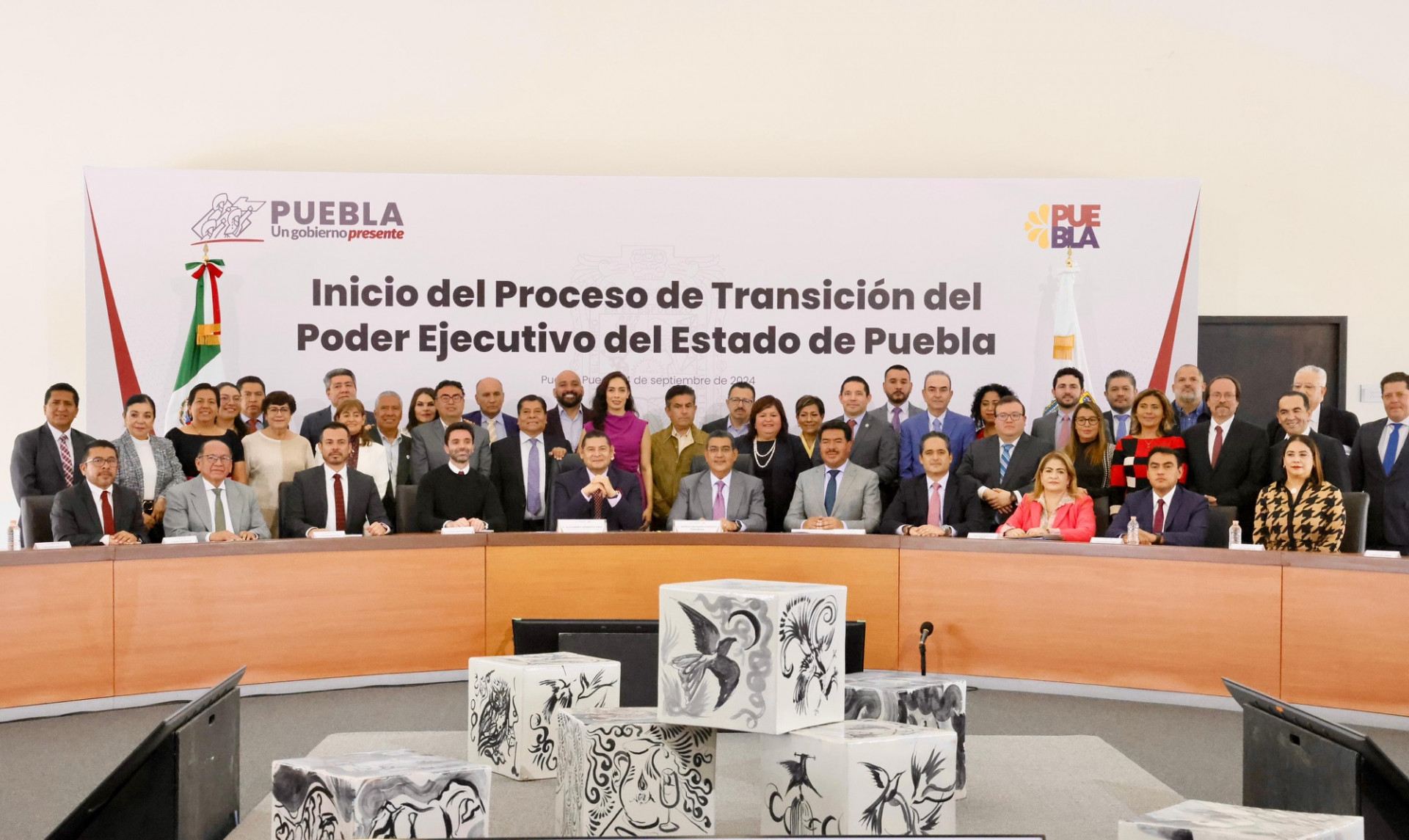 Inicia el proceso de transición gubernamental en Puebla