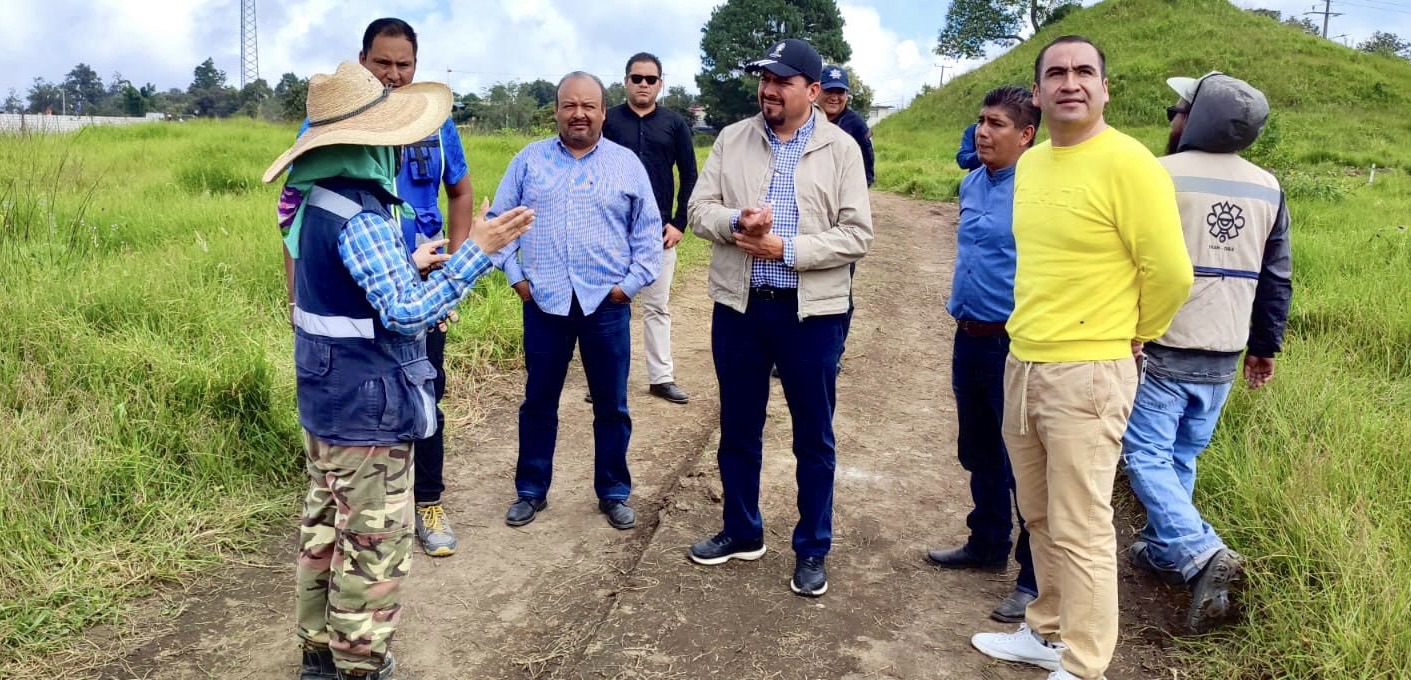 Supervisión del descubrimiento de los Basamentos Piramidales en la Zona Arqueológica “Teteles de Ávila Castillo”