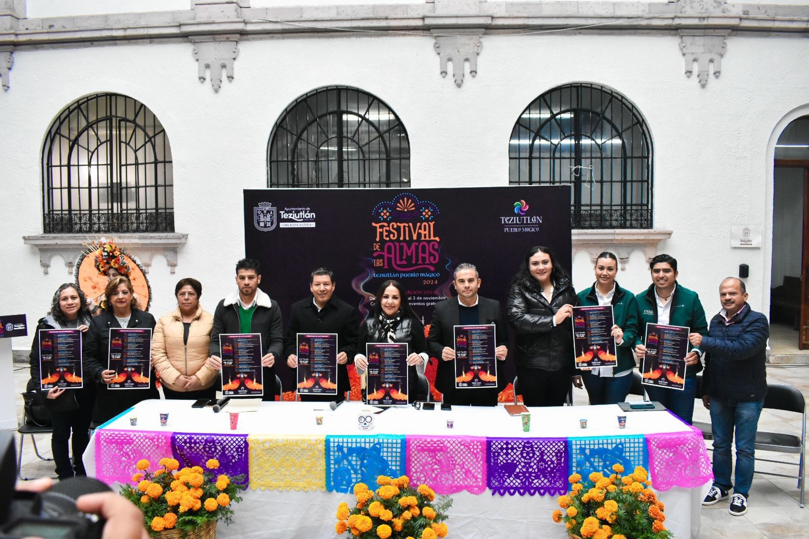 Anuncia Karla Martínez primer festival de las almas en Teziutlán