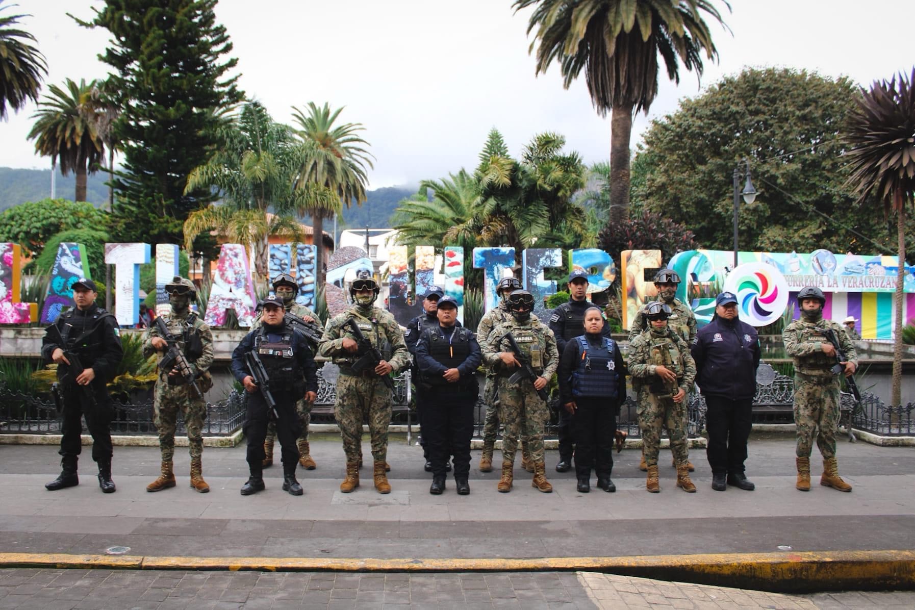 Tlatlauquitepec fortalece seguridad con apoyo de la Marina