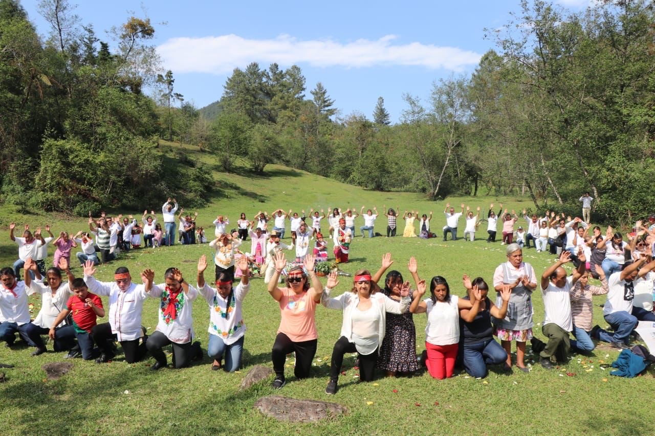 Pobladores de Atoluca y gobierno de Teziutlán conmemoran día Mundial del agua con ritual ancestral