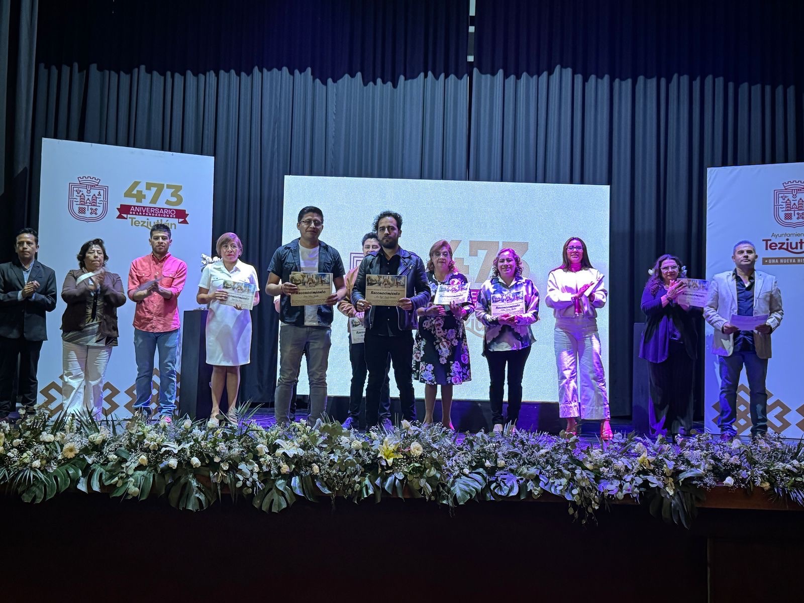 Gala de premiación de Teziutlán en Corto, una plataforma para dar a conocer el talento y la creatividad de artistas teziutecos