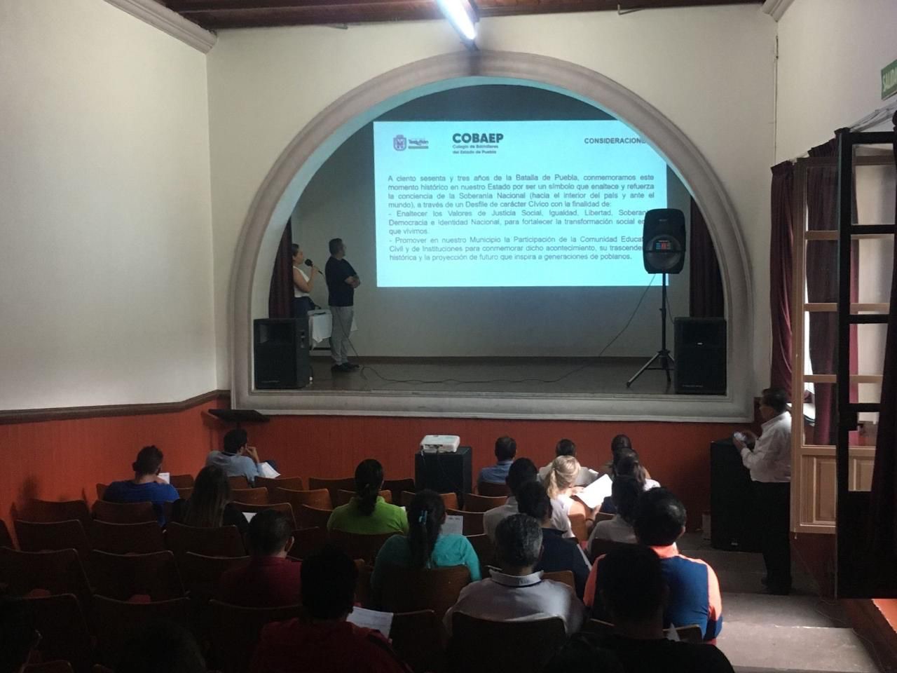 Inician preparativos para el desfile conmemorativo del 163 aniversario de la Batalla de Puebla en Teziutlán
