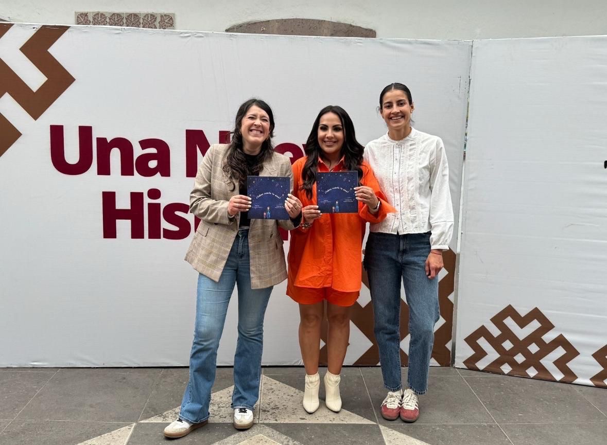 ¿Sabes cuánto te amo? Es un libro dedicado al amor maternal: Karla Martínez