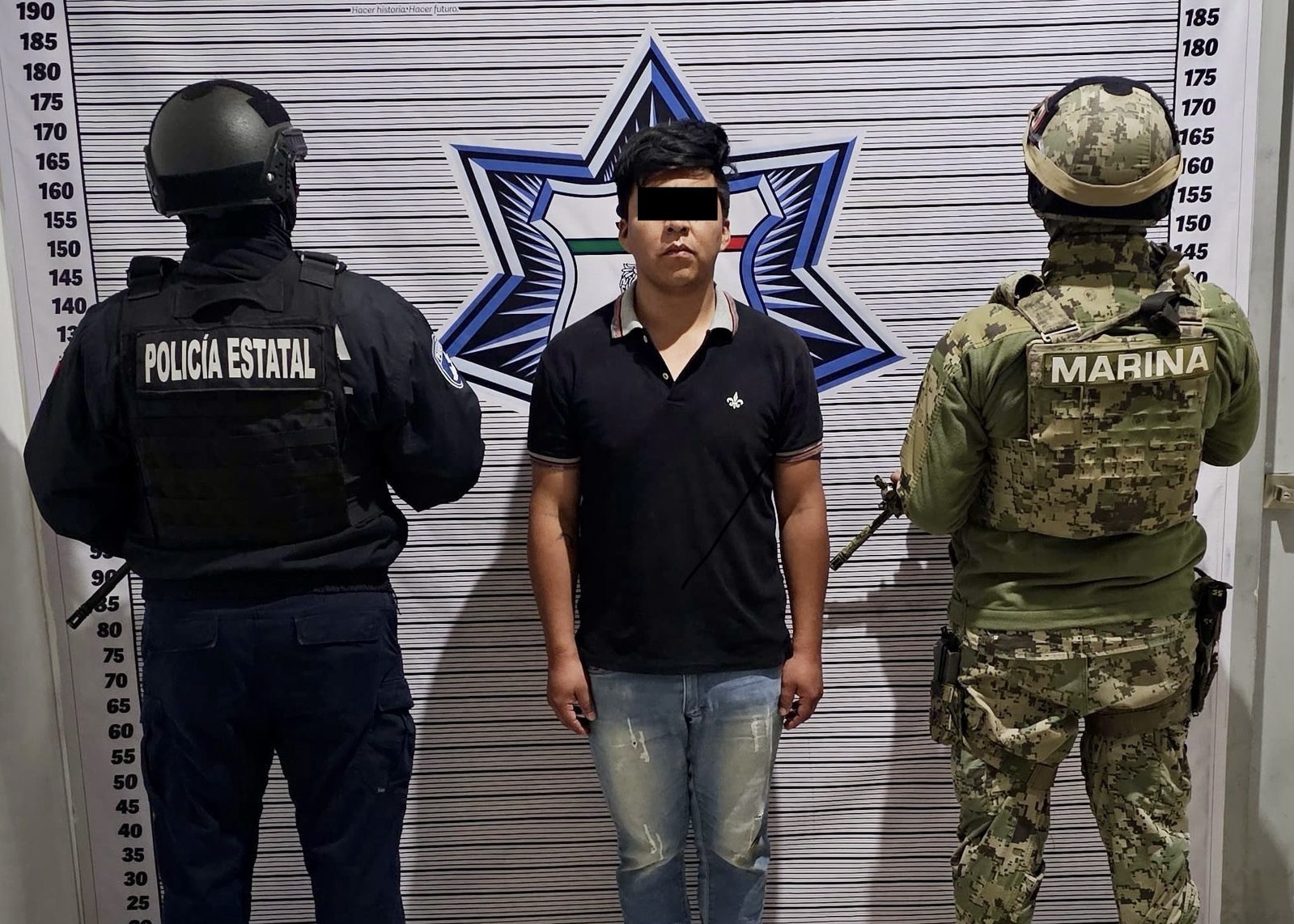 Cae en Puebla sujeto con más de 50 dosis de droga; operativo fue coordinado con la Marina