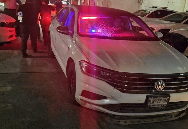Detienen a presunto asaltante con patrulla falsa en Amozoc