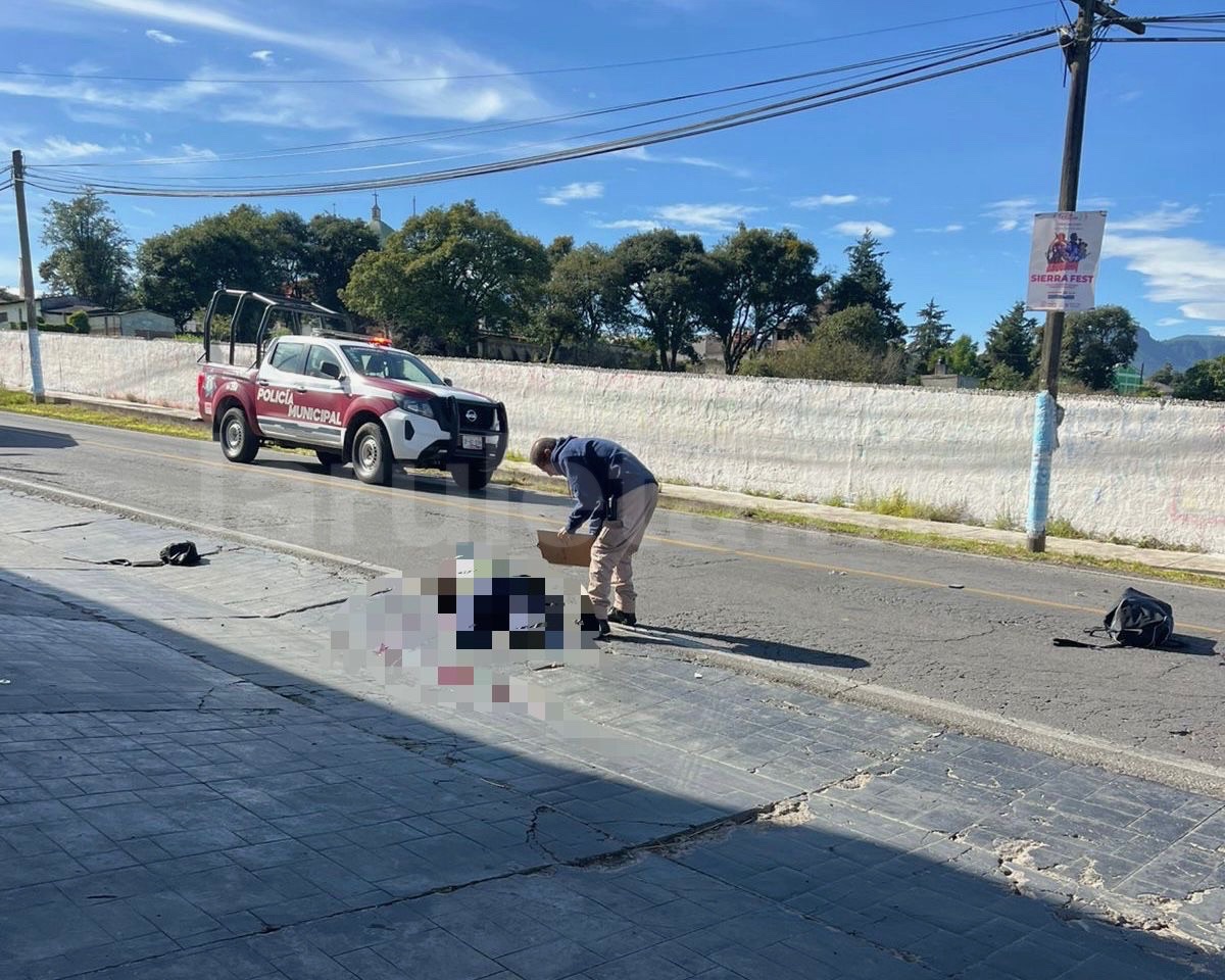 Tenía 25 años y era policía: muere en trágico accidente en Teteles