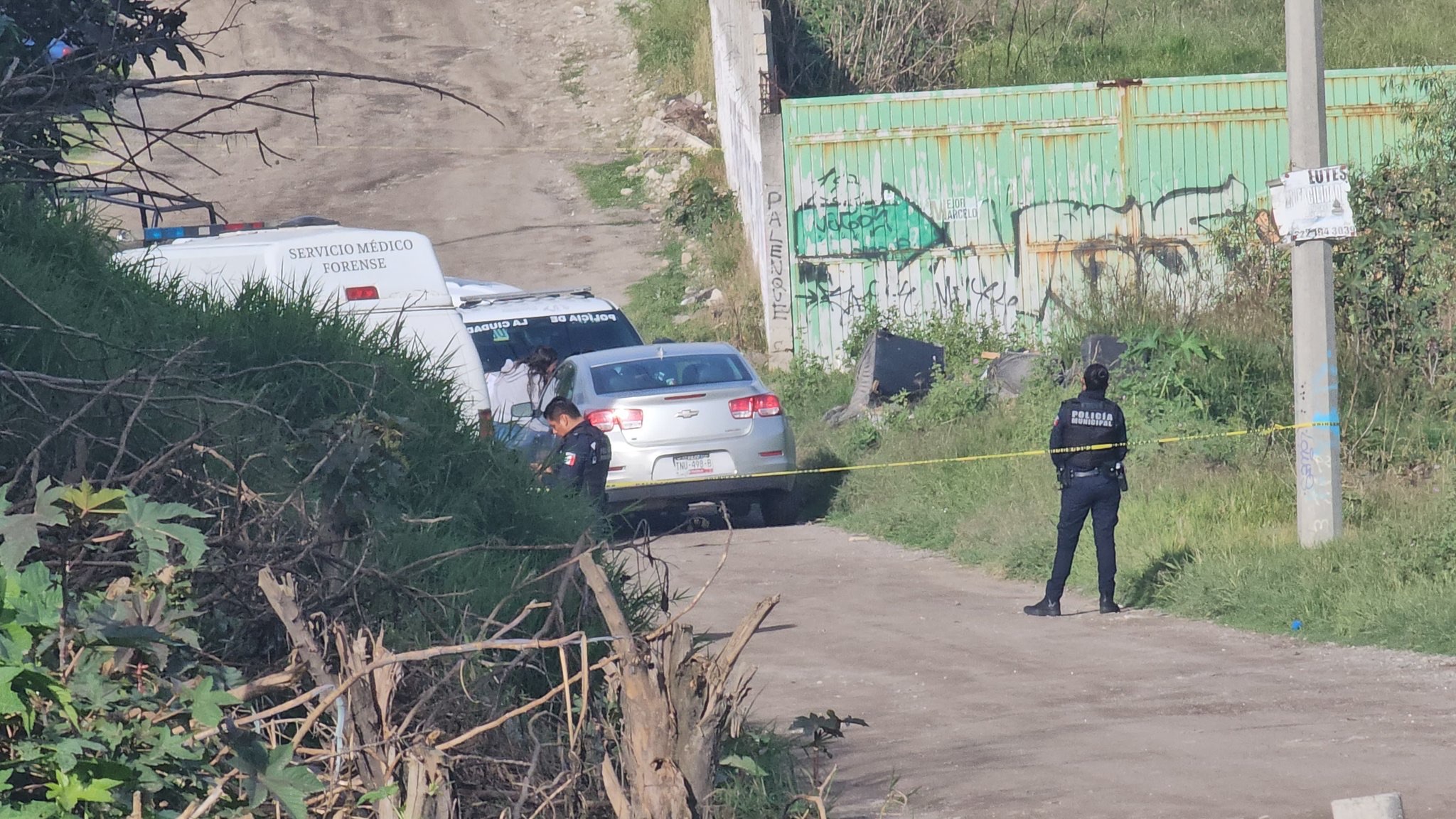 Otra muerte en Puebla capital: hallan cuerpo embolsado en la colonia Santa Lucía