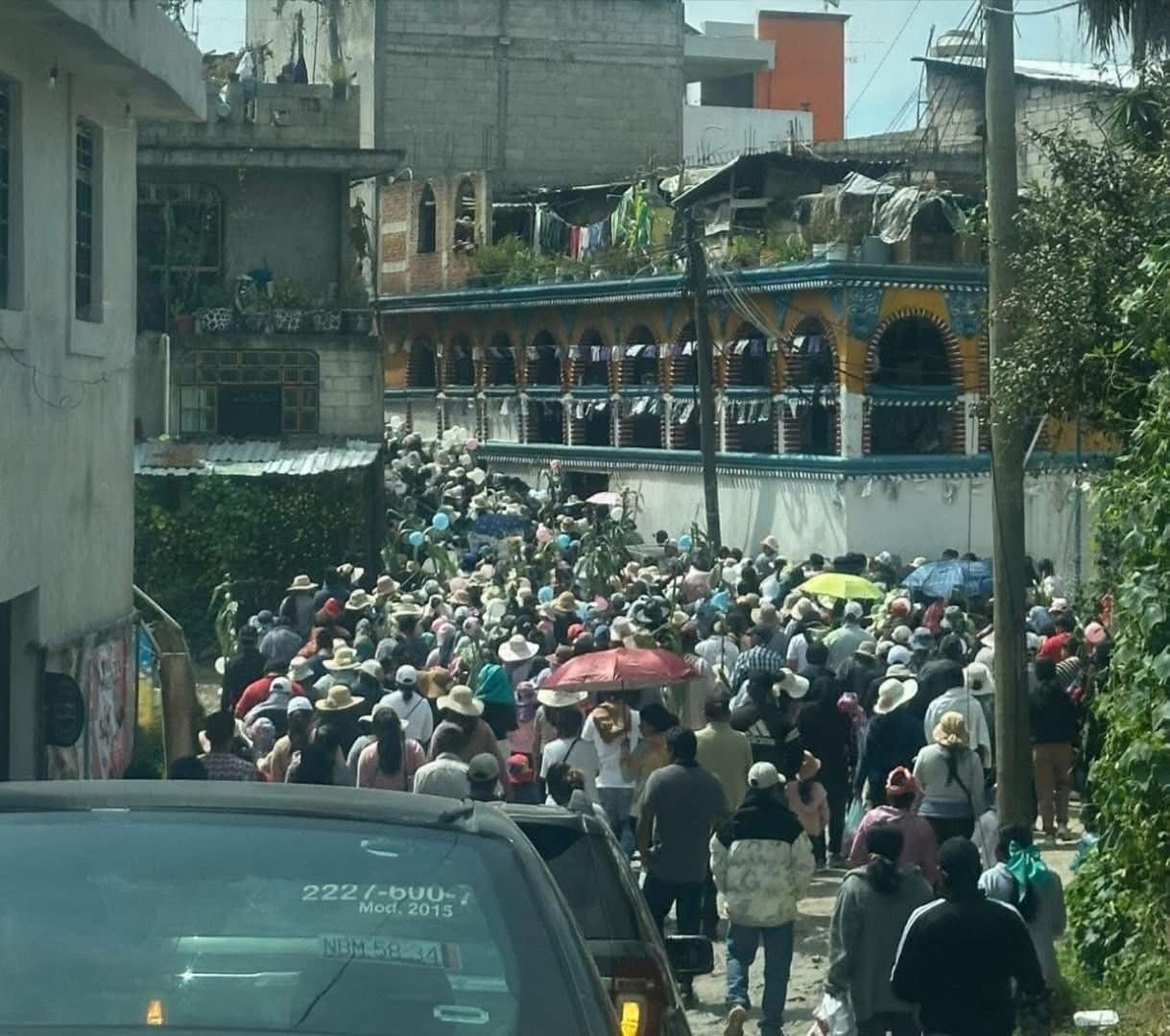 Último adiós a los dos niños que perdieron la vida en un temazcal en Puebla